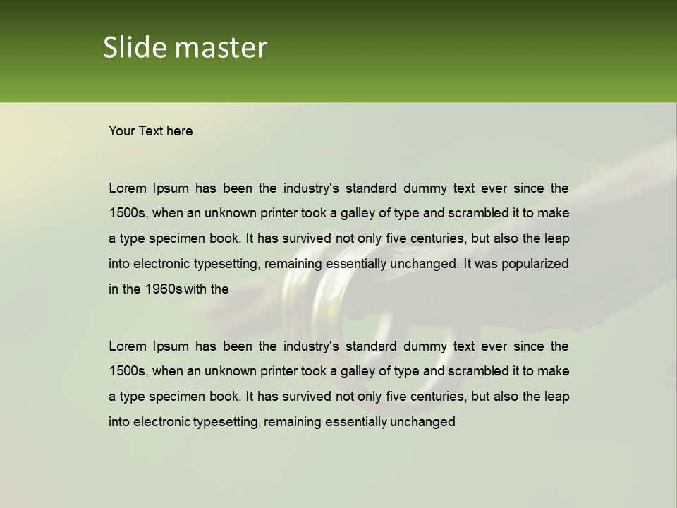 Model Nature Architecture PowerPoint Template