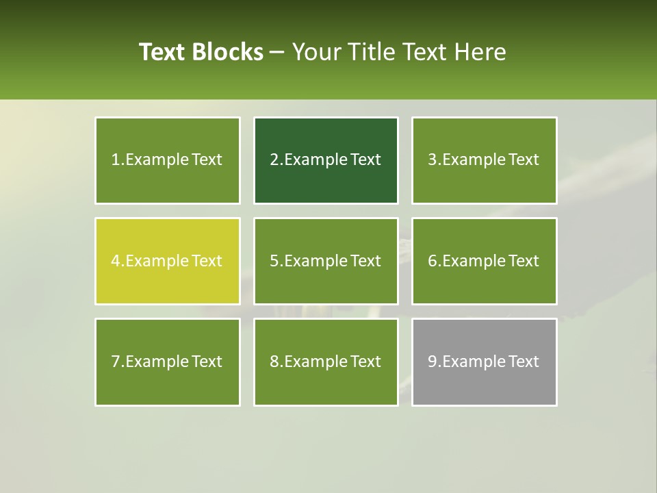 Model Nature Architecture PowerPoint Template