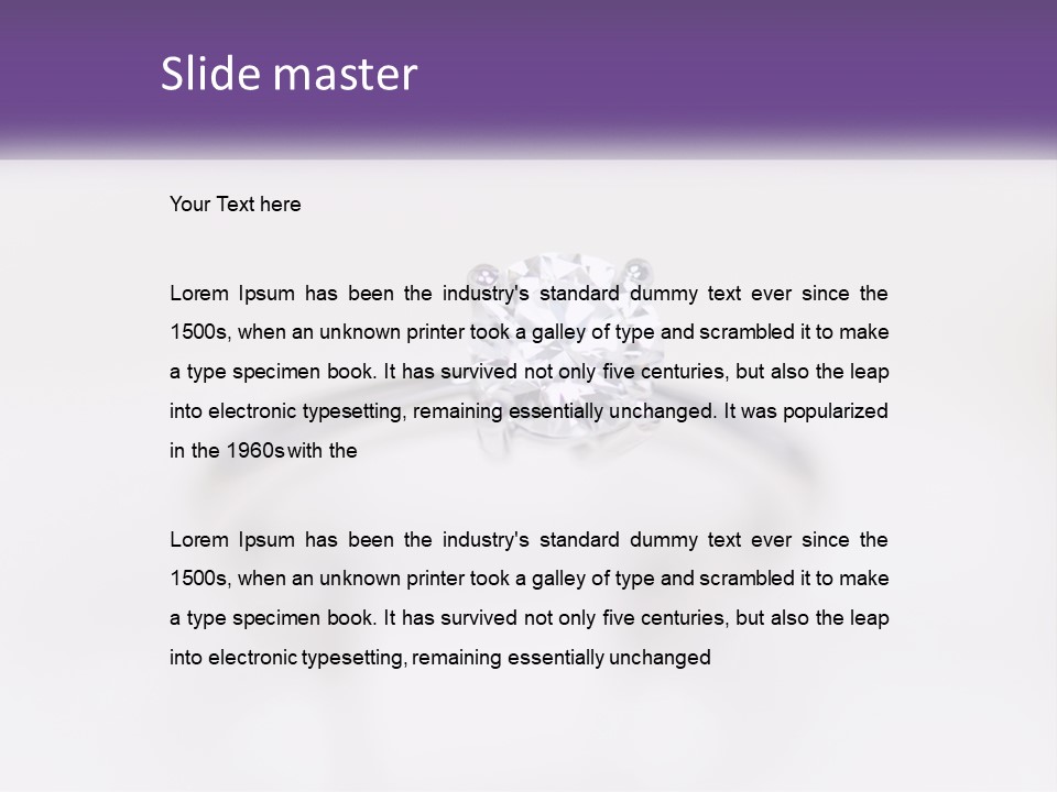 Green Construct Garden PowerPoint Template