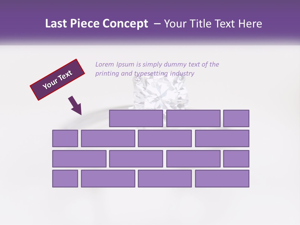 Green Construct Garden PowerPoint Template