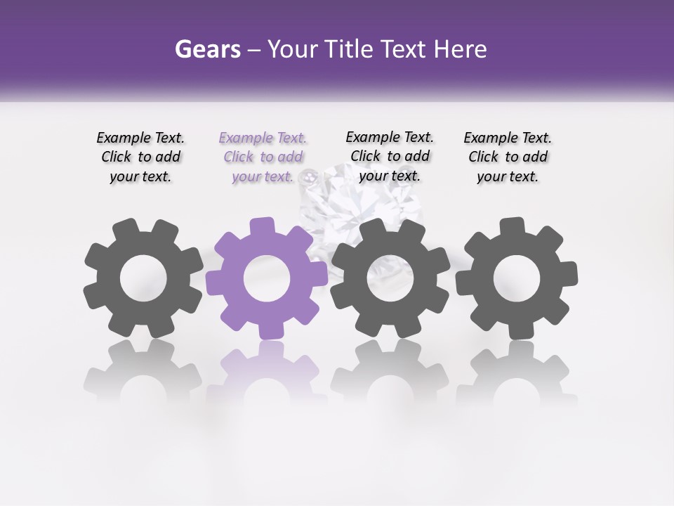 Green Construct Garden PowerPoint Template