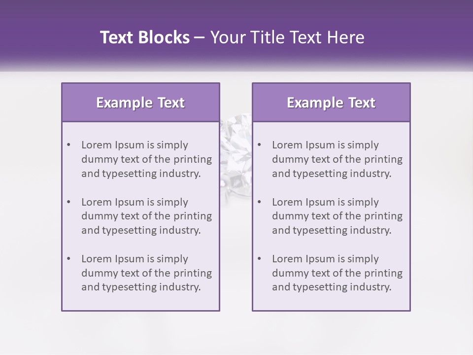 Green Construct Garden PowerPoint Template
