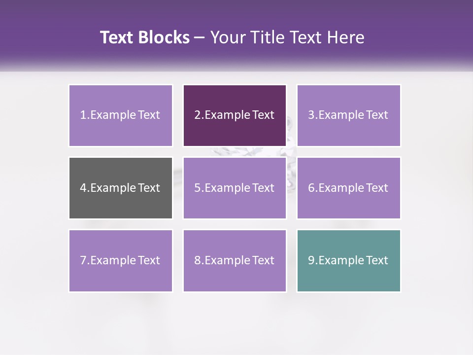 Green Construct Garden PowerPoint Template