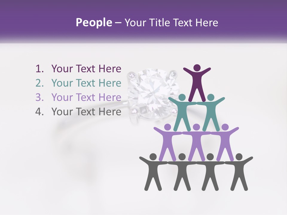 Green Construct Garden PowerPoint Template