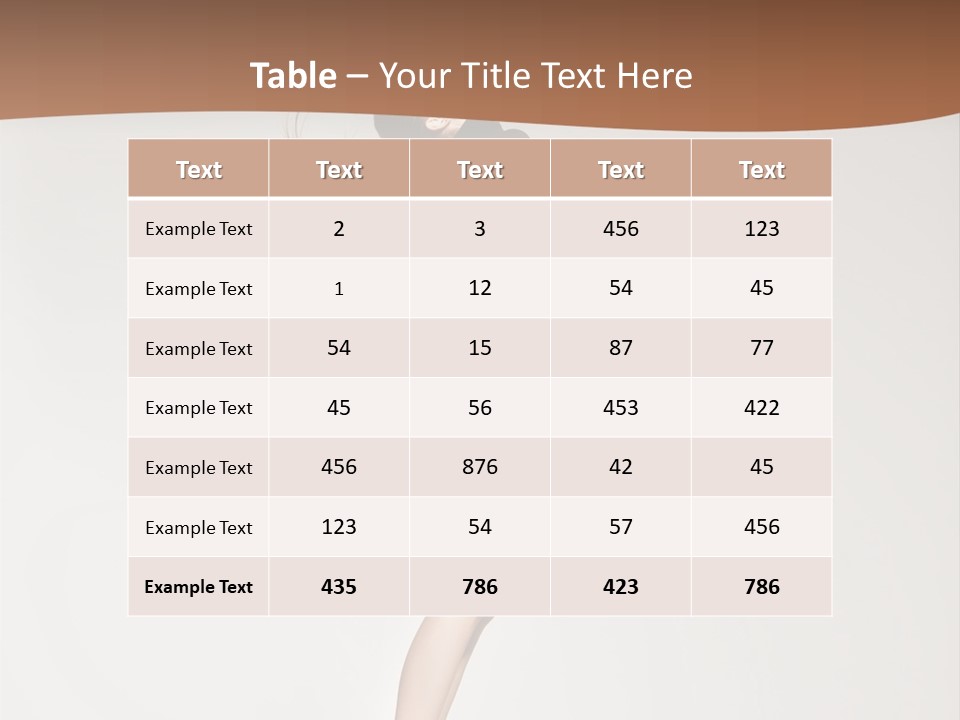 Human Hand Rent Build PowerPoint Template