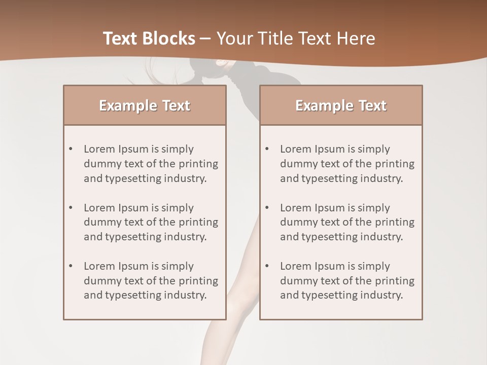 Human Hand Rent Build PowerPoint Template