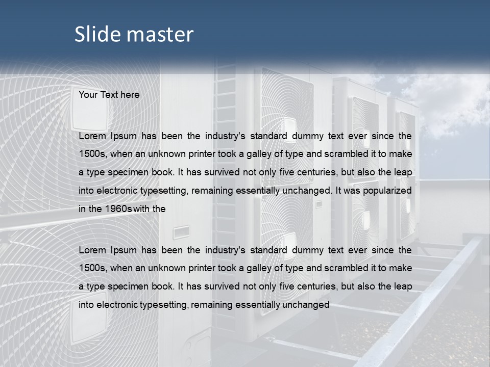 Architect Hand Rent PowerPoint Template