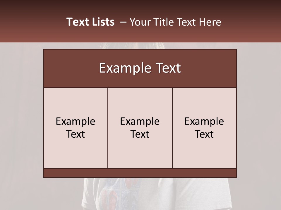 Rent Man Loan PowerPoint Template