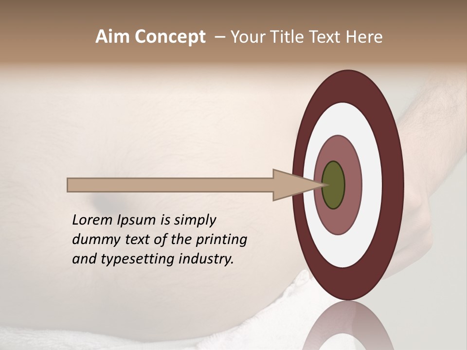 Dream Holding Conceptual PowerPoint Template