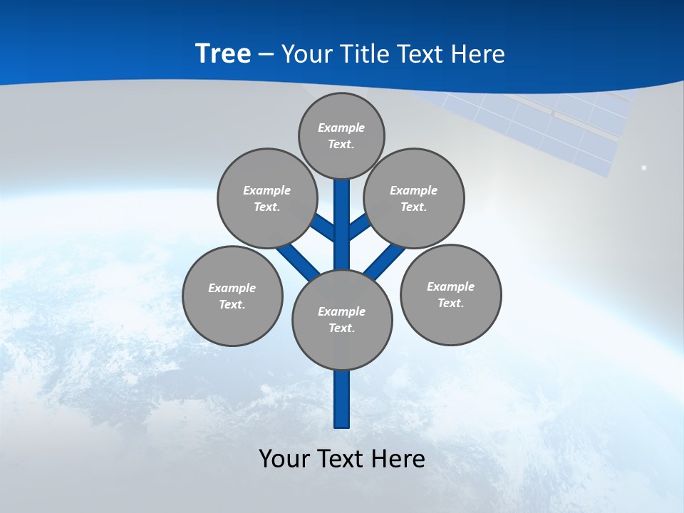 Build Leaf Structure PowerPoint Template