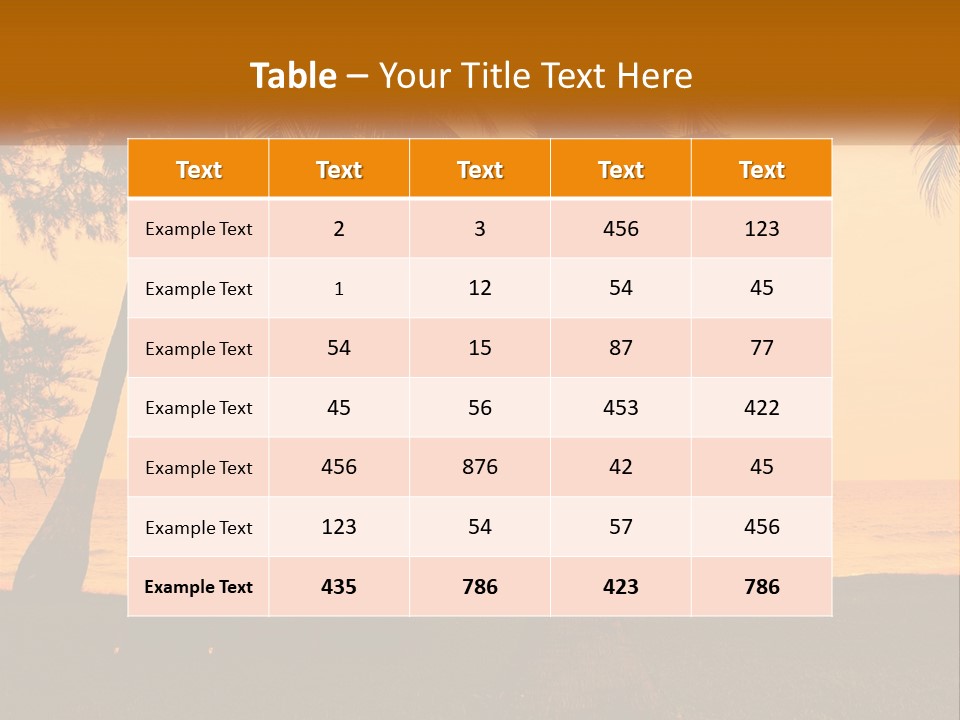 Loan Architecture Sky PowerPoint Template