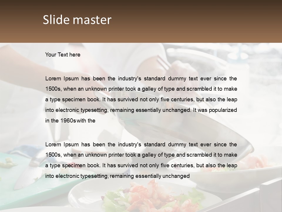 Residential Dream Model PowerPoint Template