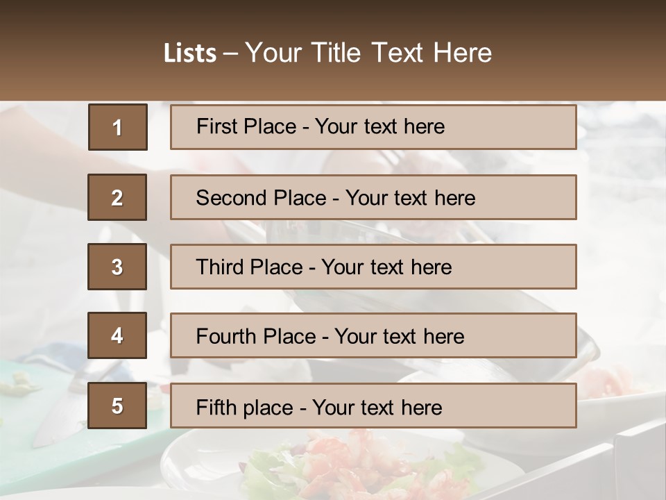 Residential Dream Model PowerPoint Template