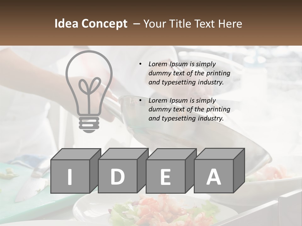 Residential Dream Model PowerPoint Template