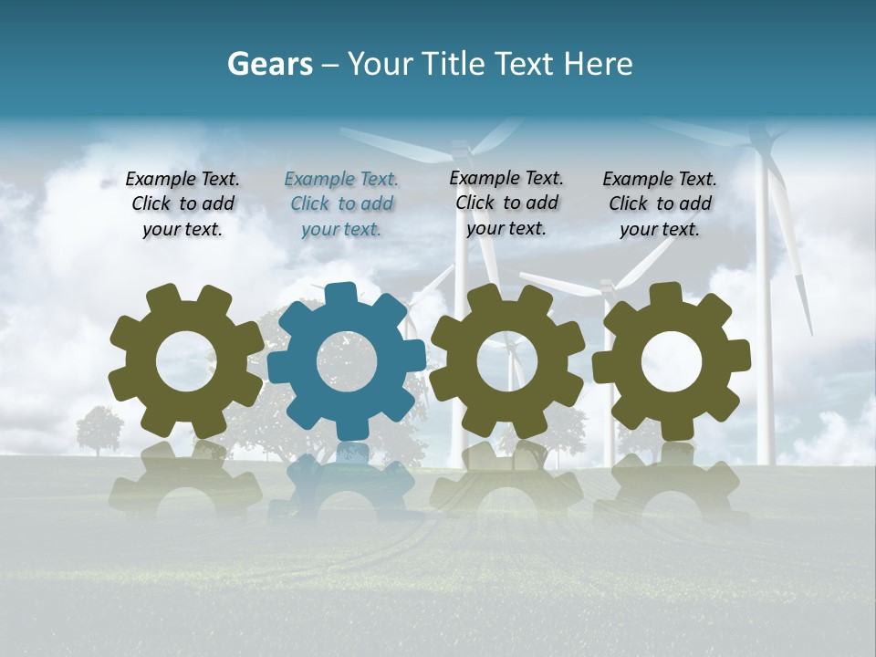 Rent Human Hand Business PowerPoint Template