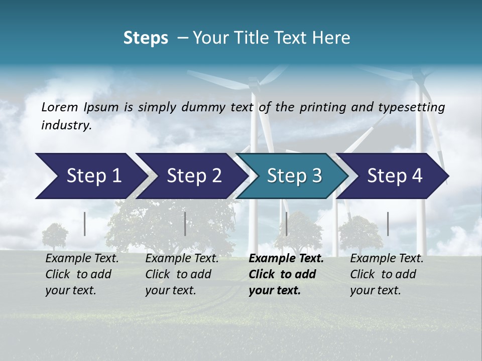 Rent Human Hand Business PowerPoint Template
