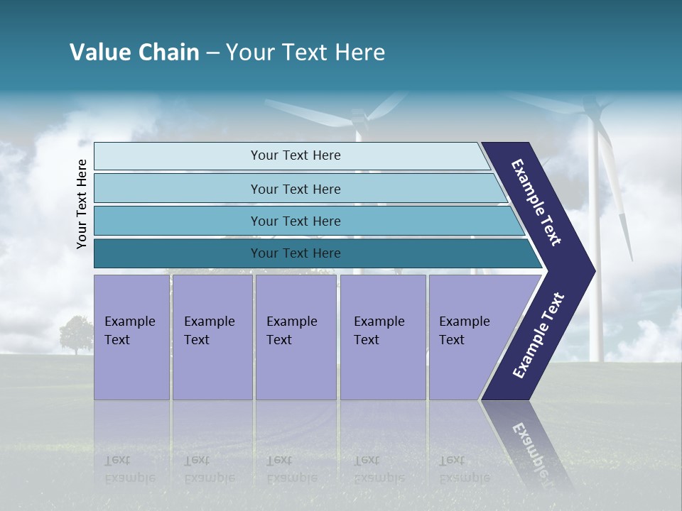 Rent Human Hand Business PowerPoint Template