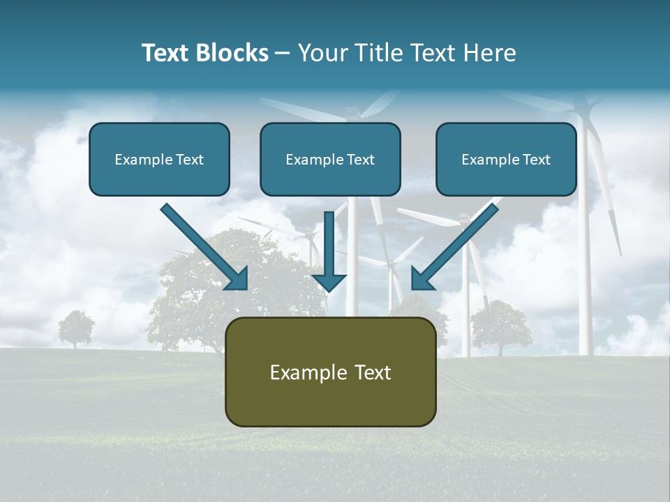 Rent Human Hand Business PowerPoint Template