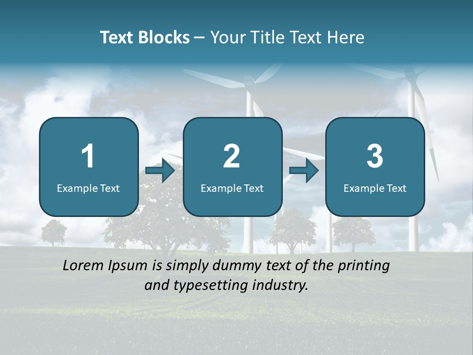 Rent Human Hand Business PowerPoint Template