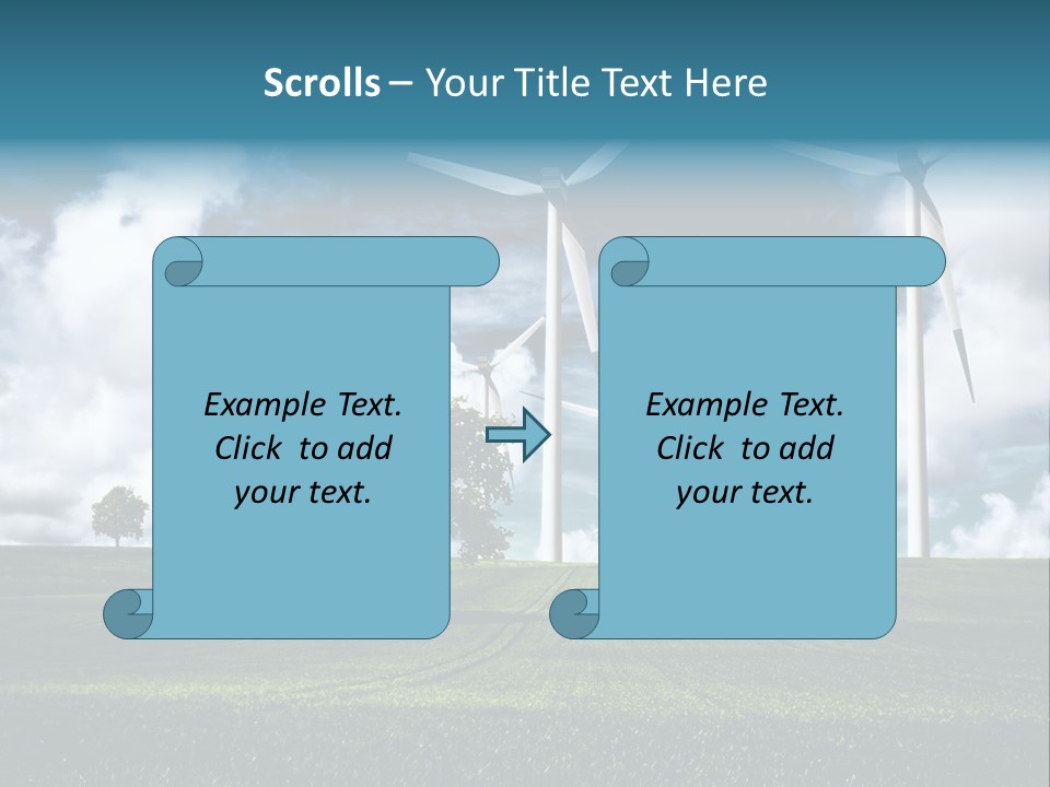 Rent Human Hand Business PowerPoint Template