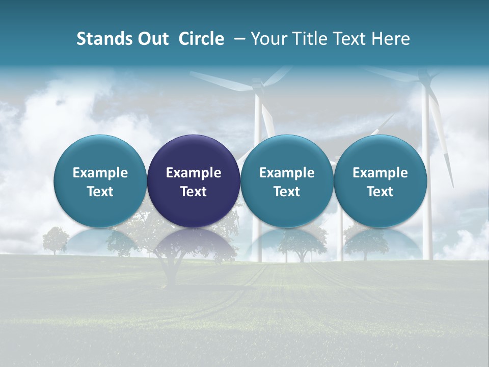 Rent Human Hand Business PowerPoint Template