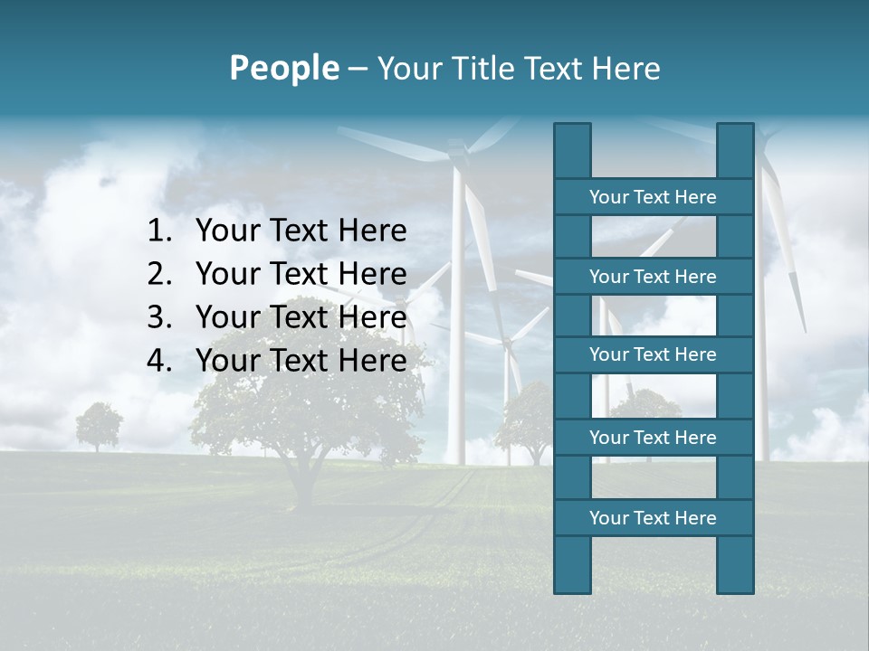 Rent Human Hand Business PowerPoint Template