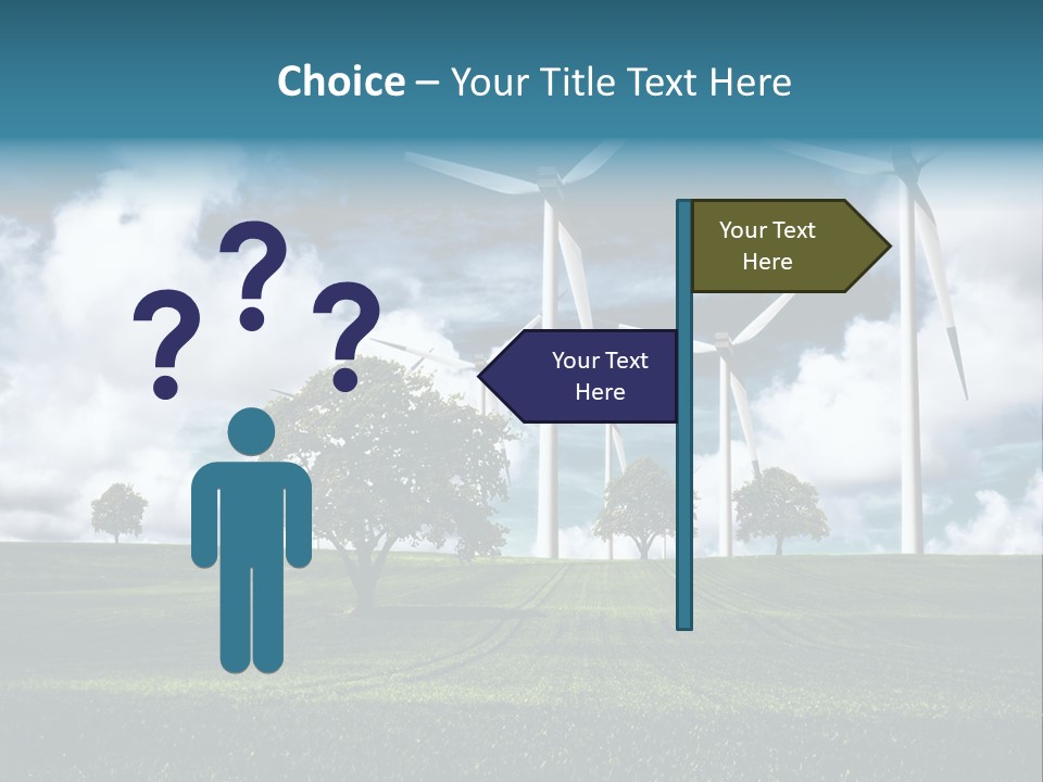 Rent Human Hand Business PowerPoint Template