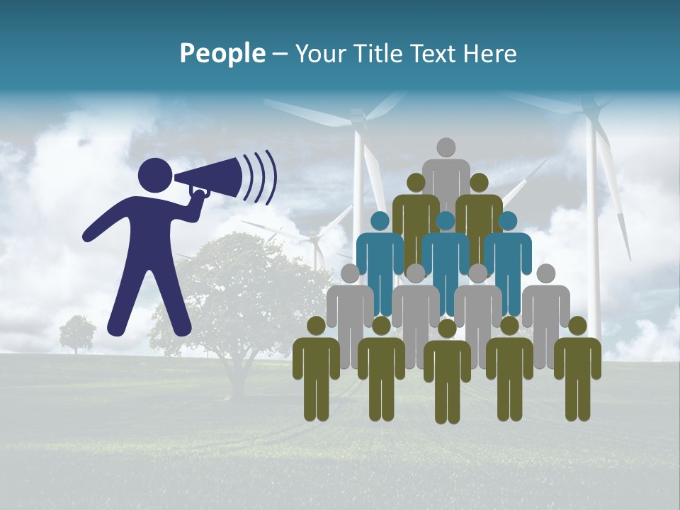 Rent Human Hand Business PowerPoint Template