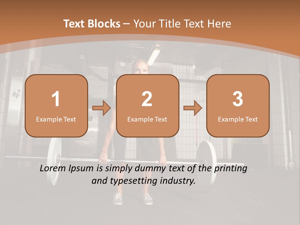 Grass Residential Hand PowerPoint Template