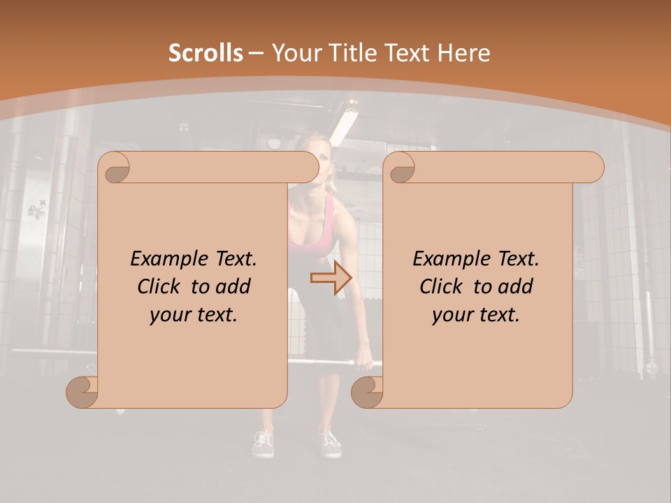 Grass Residential Hand PowerPoint Template