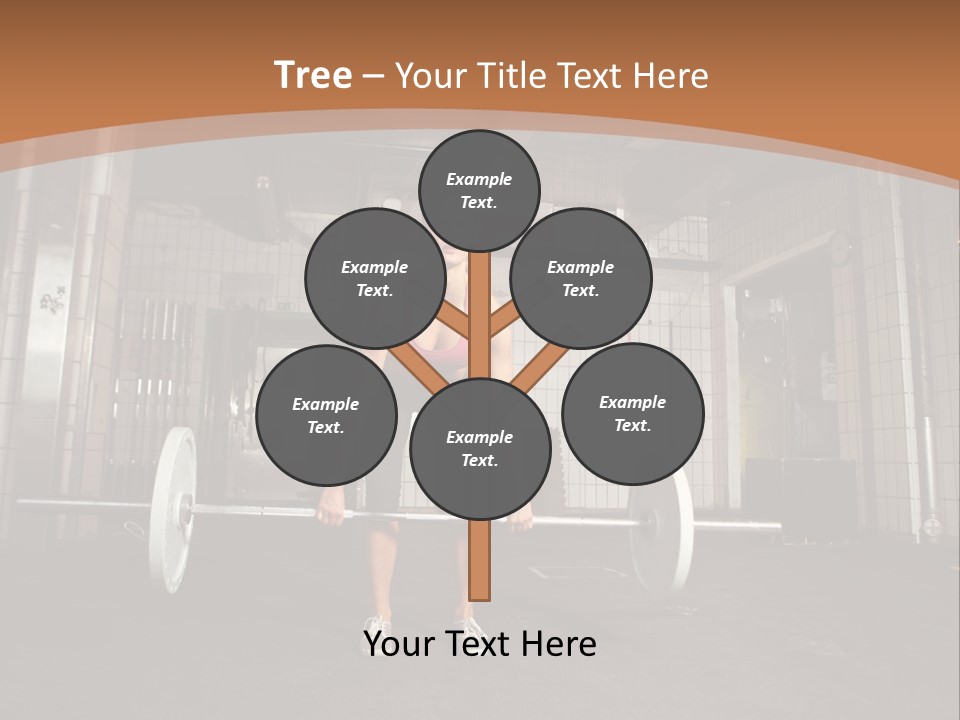 Grass Residential Hand PowerPoint Template