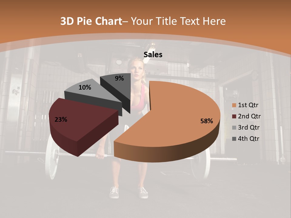 Grass Residential Hand PowerPoint Template