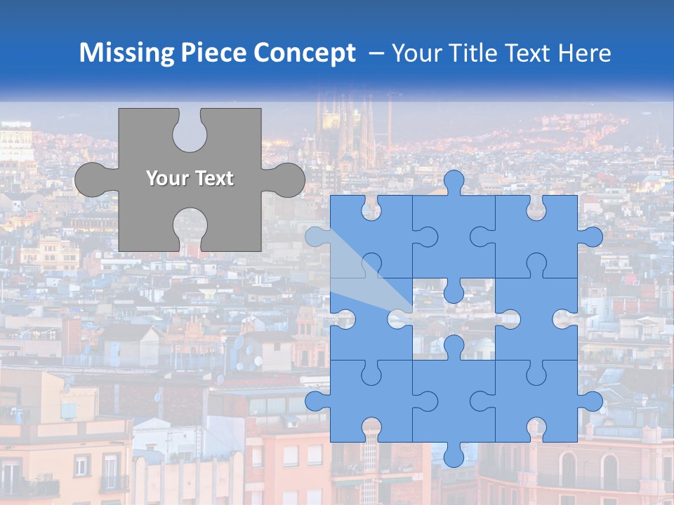 Holding Agent Model PowerPoint Template