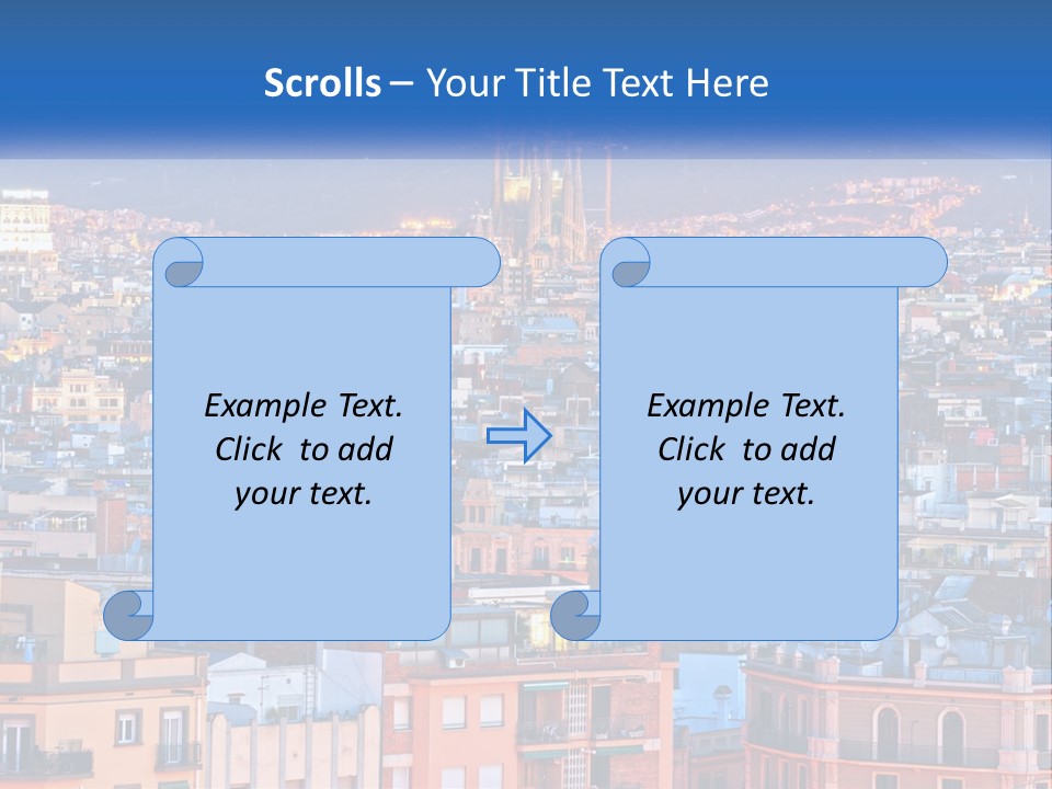 Holding Agent Model PowerPoint Template