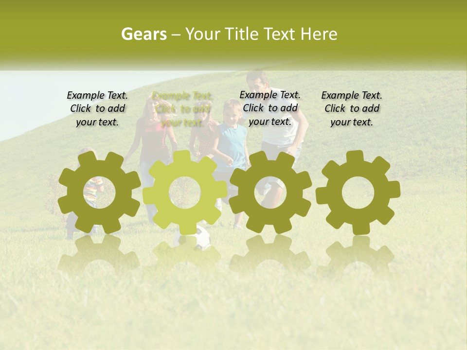 Model Sky Home PowerPoint Template