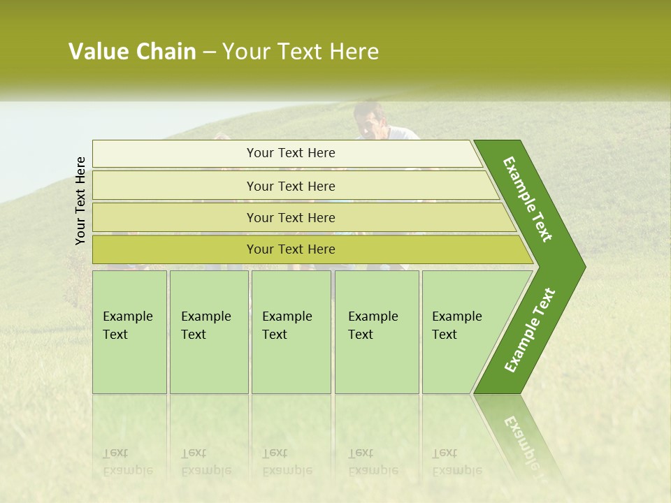 Model Sky Home PowerPoint Template