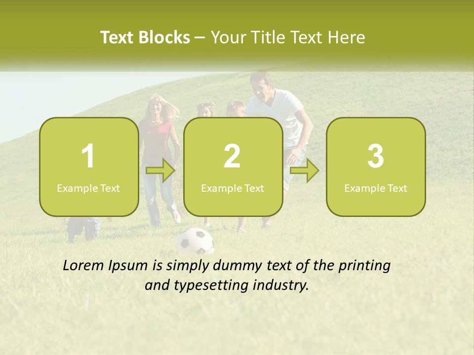 Model Sky Home PowerPoint Template