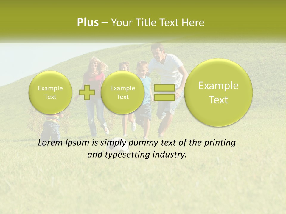 Model Sky Home PowerPoint Template