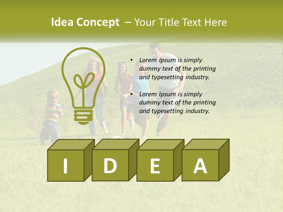 Model Sky Home PowerPoint Template