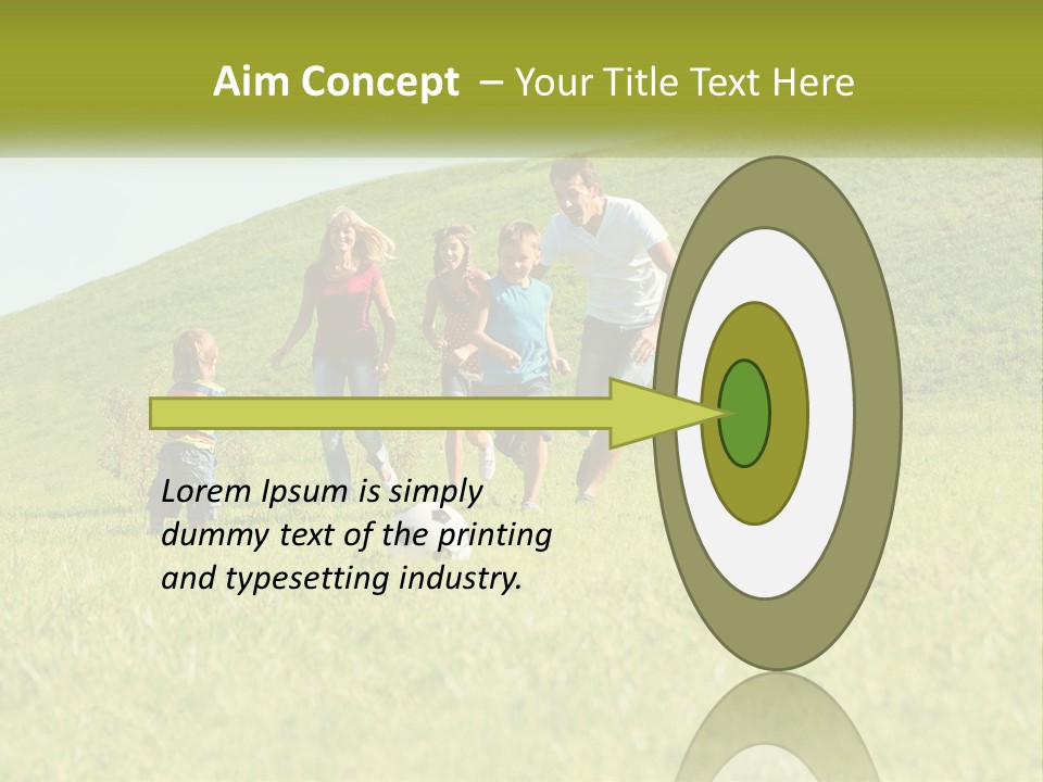 Model Sky Home PowerPoint Template