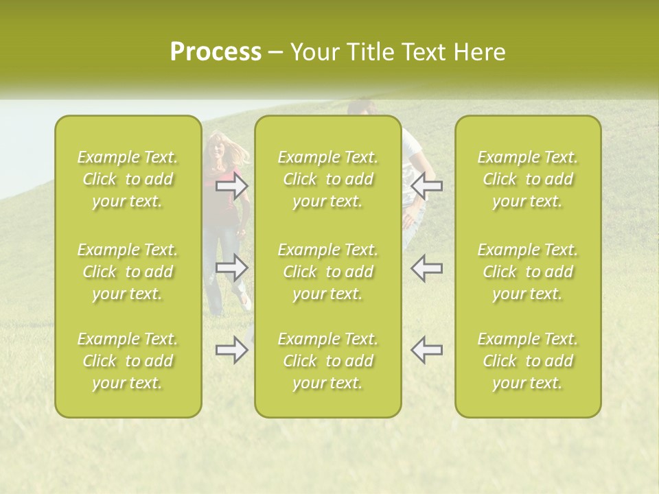 Model Sky Home PowerPoint Template
