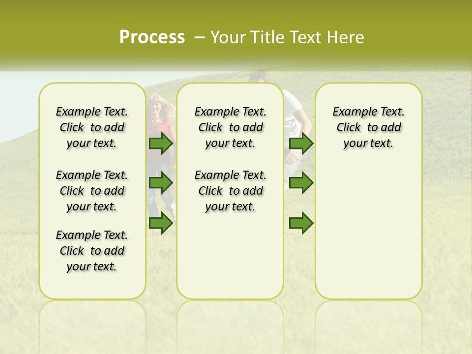 Model Sky Home PowerPoint Template