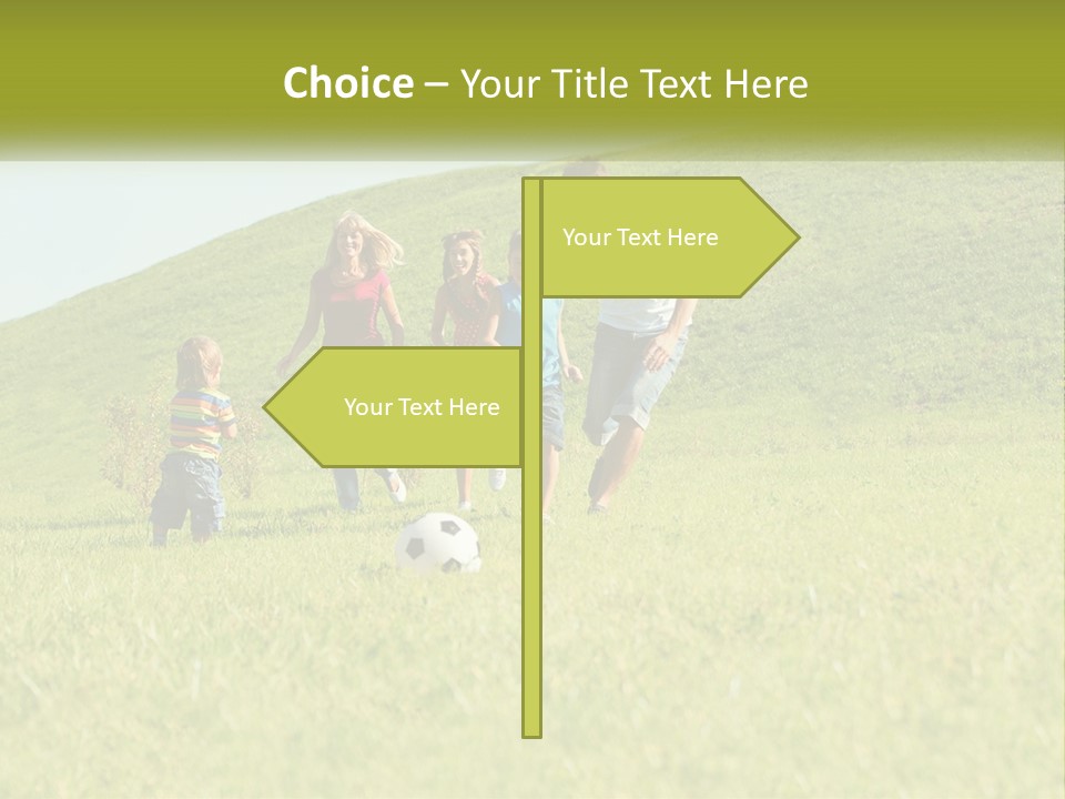 Model Sky Home PowerPoint Template
