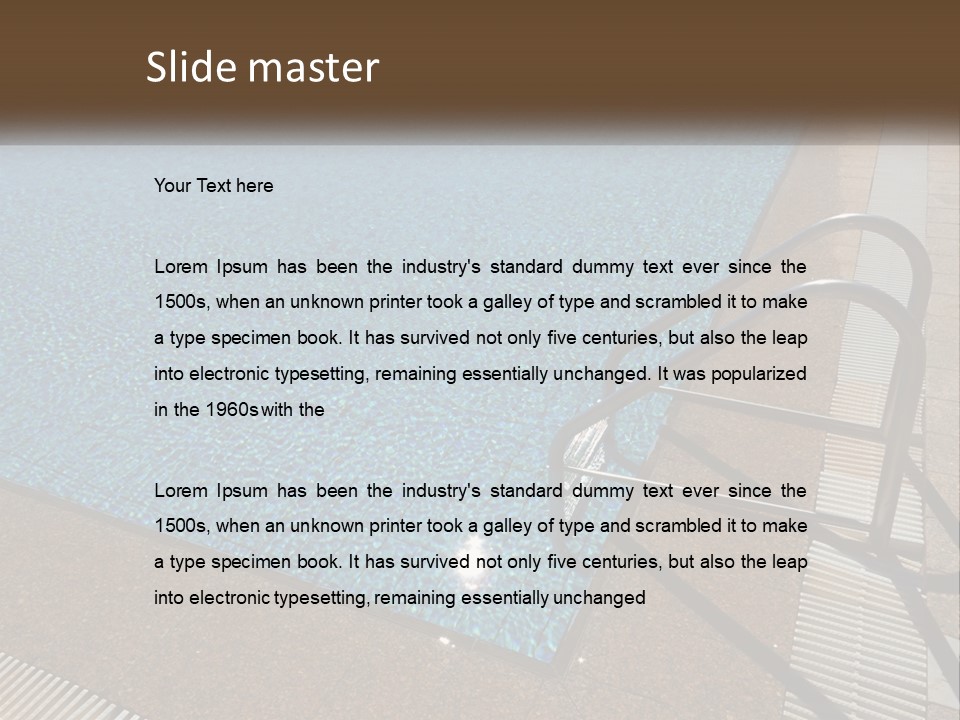 Rent Garden Property PowerPoint Template