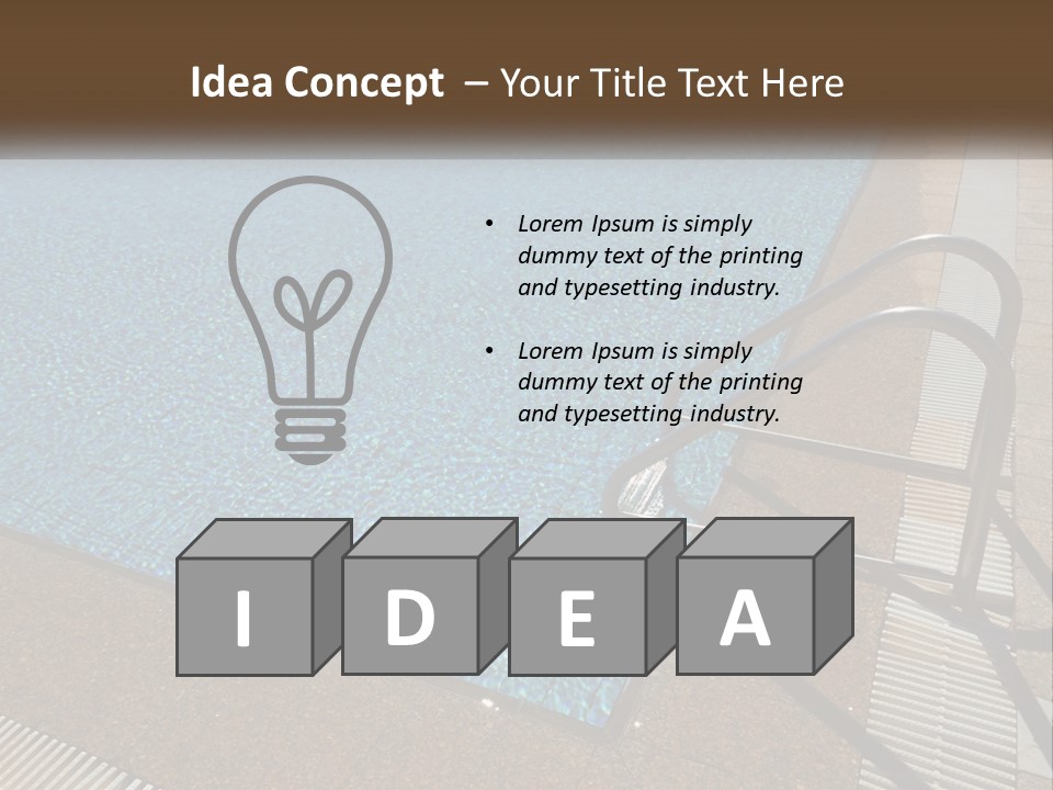 Rent Garden Property PowerPoint Template