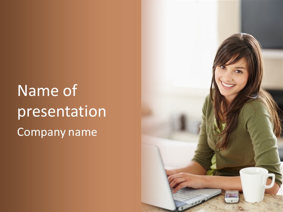 Buy Park Holding PowerPoint Template