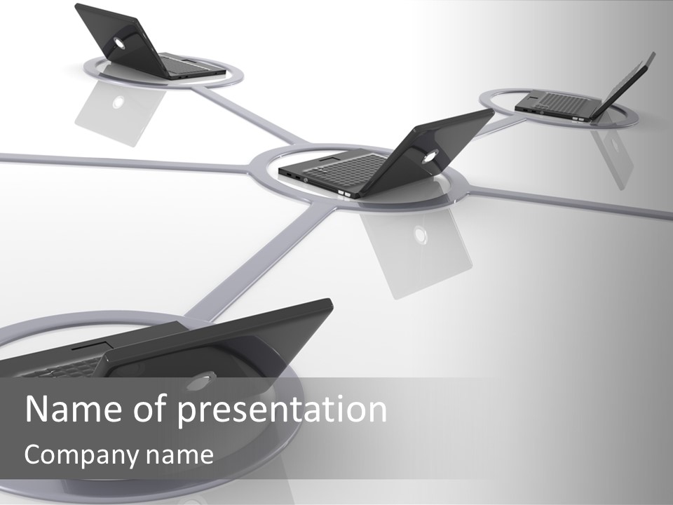 Small Blue Sky Agent PowerPoint Template