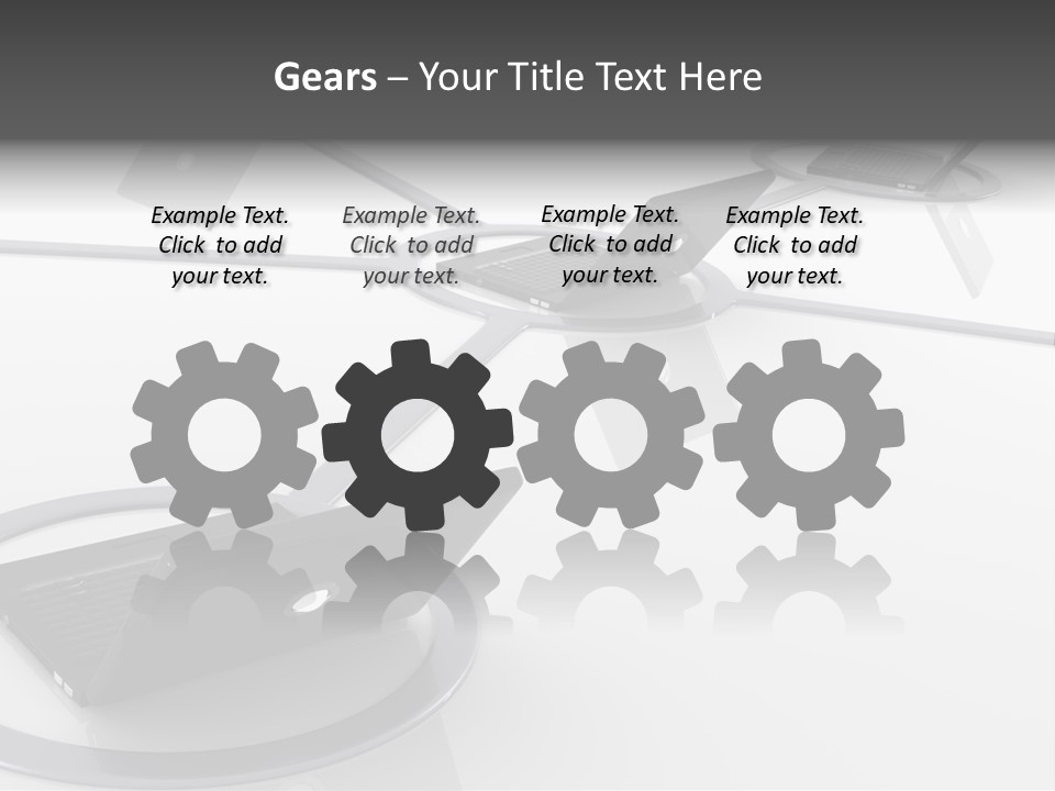 Small Blue Sky Agent PowerPoint Template