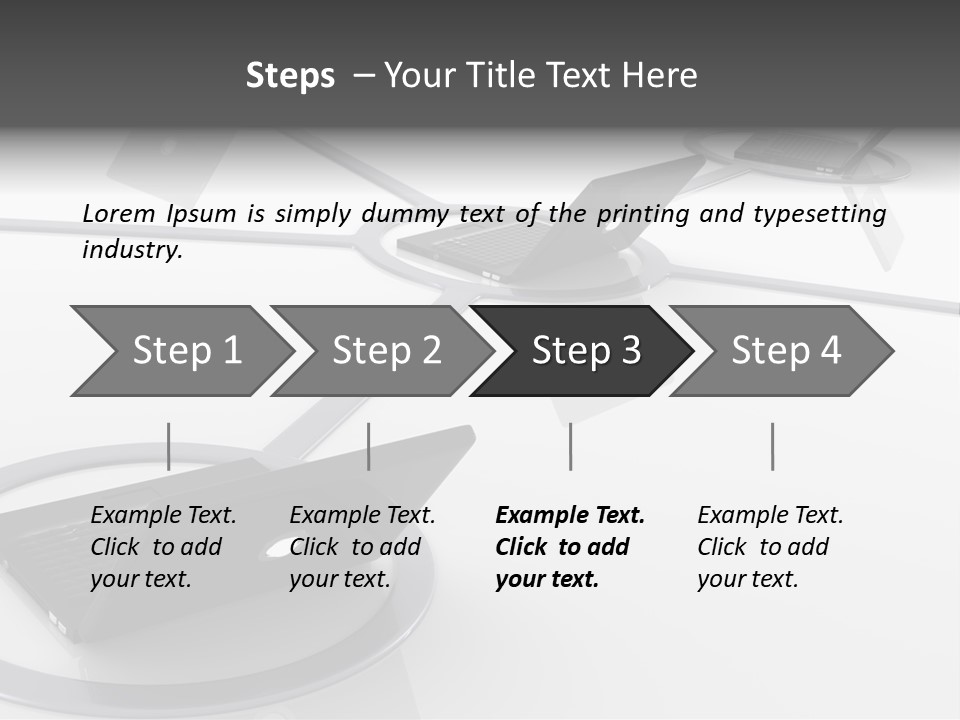 Small Blue Sky Agent PowerPoint Template