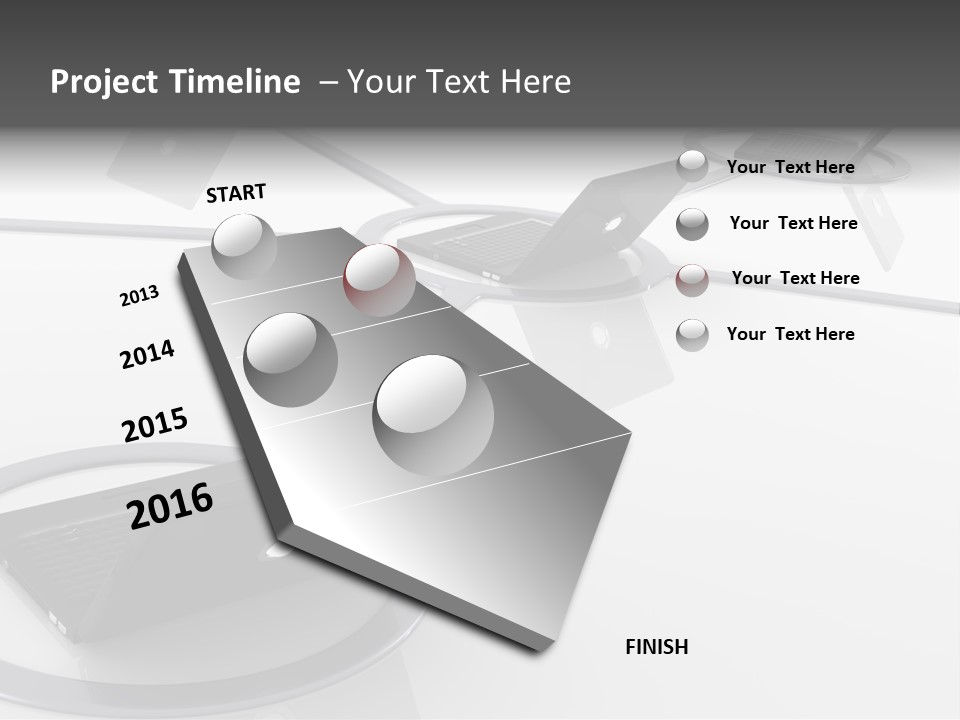 Small Blue Sky Agent PowerPoint Template